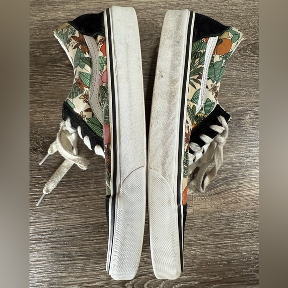 Vans Old Skool Multi Tropic W-Sz:10.5 M-sz9 suede/leather vintage Skater Grunge - Picture 3 of 6
